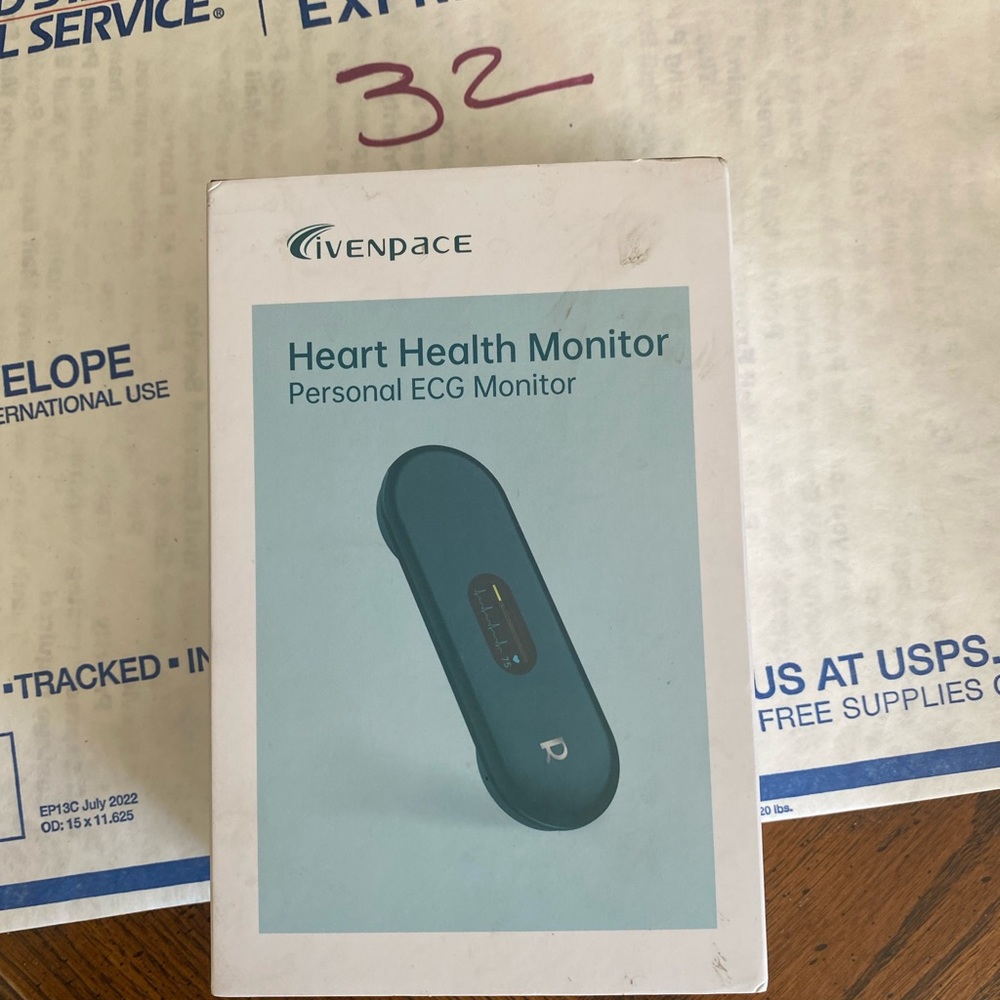 Livenpace Heart Health Monitor Personal ECG Device Tracker...